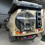 Destination 4WD Black Garbage Bag with Saddles