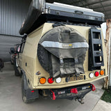 Destination 4WD Black Garbage Bag with Saddles