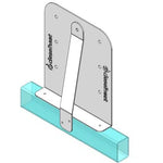 Wafer Tank Mounting Bracket to suit 10L Black Wafer Fuel Tank for Diesel
