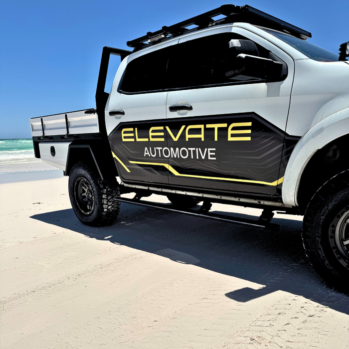 Isuzu Dmax RG 2020-Onwards Electric Side Steps with LED Light