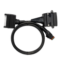 Flat 7Pin to Flat 12Pin Elecbrakes Trailer Brake Controller Adapter