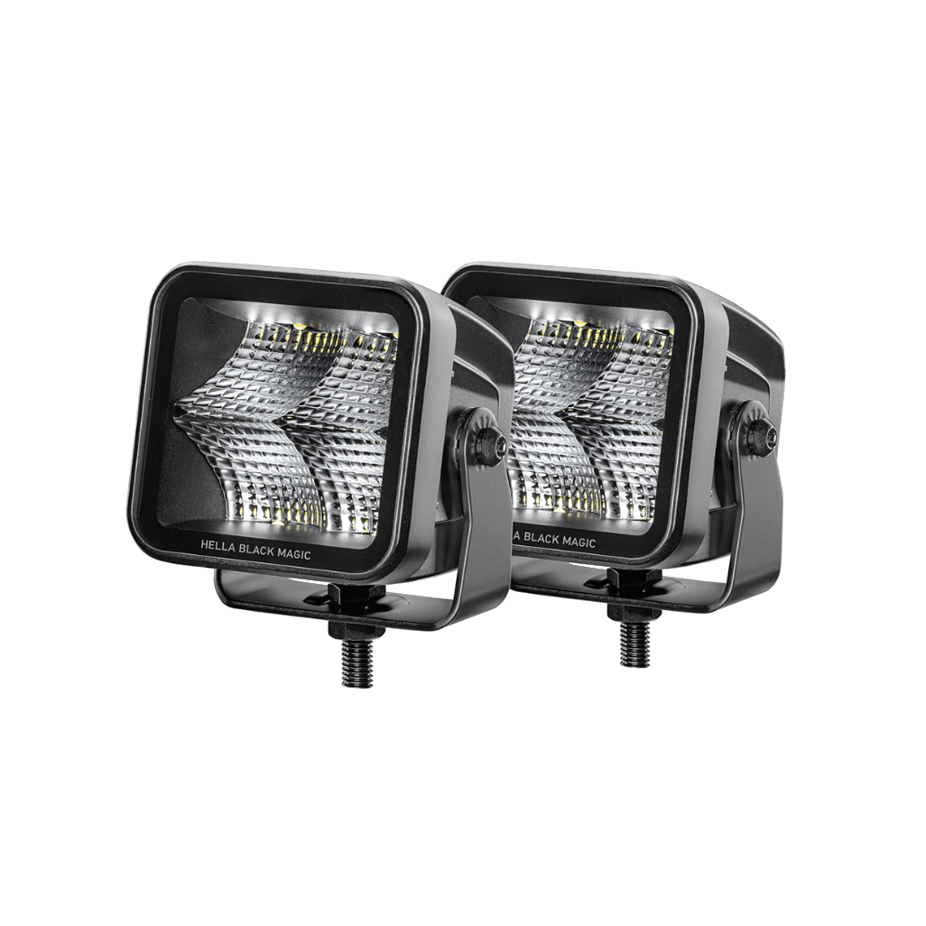 Hella Black Magic Cube LED Kits 12/24V 3.2"
