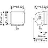 Hella Black Magic Cube LED Kits 12/24V 3.2"