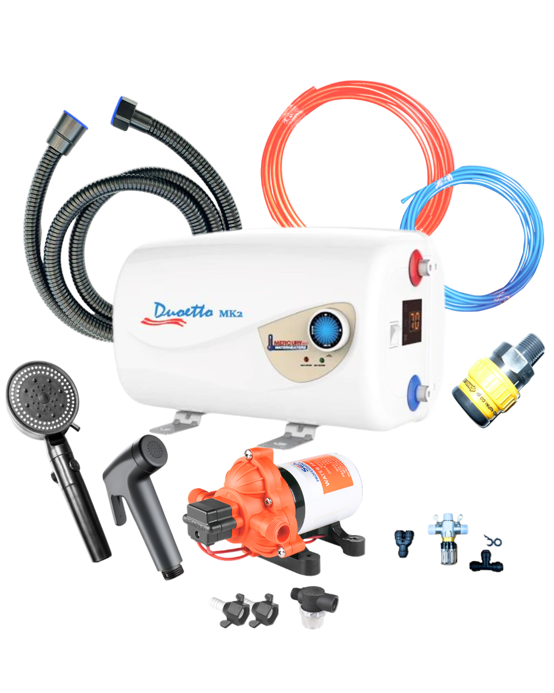 Hot Water & Shower Plumbing Starter Kit