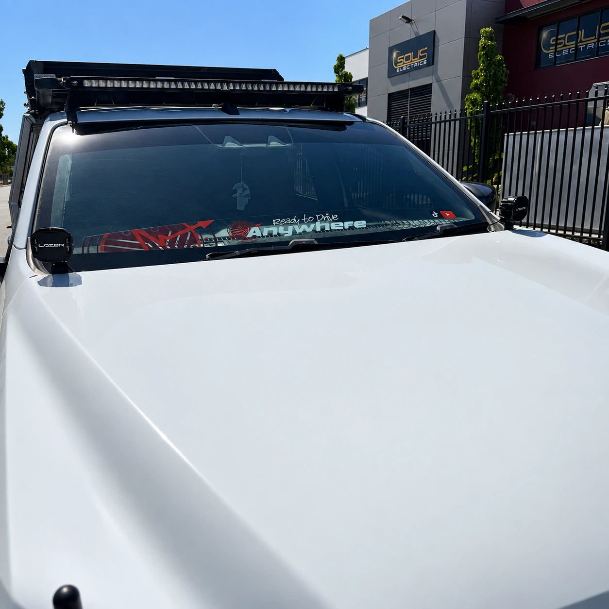 Isuzu DMAX RG / Mazda BT-50 TF (2021+) Bonnet Strut & Light Holder Kit