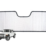 Jeep Gladiator/Wrangler Front Windscreen Sun Shade (JT/JL; 2018+)