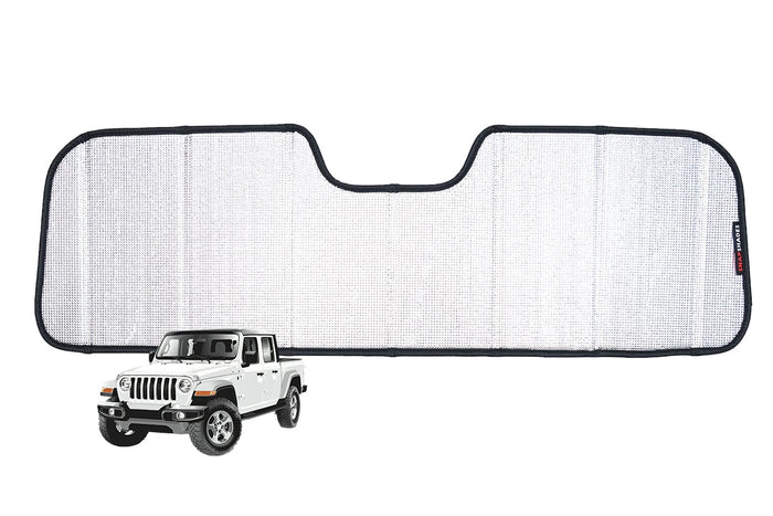 Jeep Gladiator/Wrangler Front Windscreen Sun Shade (JT/JL; 2018+)