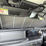 Jeep Gladiator/Wrangler Front Windscreen Sun Shade (JT/JL; 2018+)