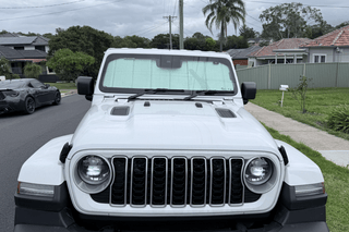 Jeep Gladiator/Wrangler Front Windscreen Sun Shade (JT/JL; 2018+)
