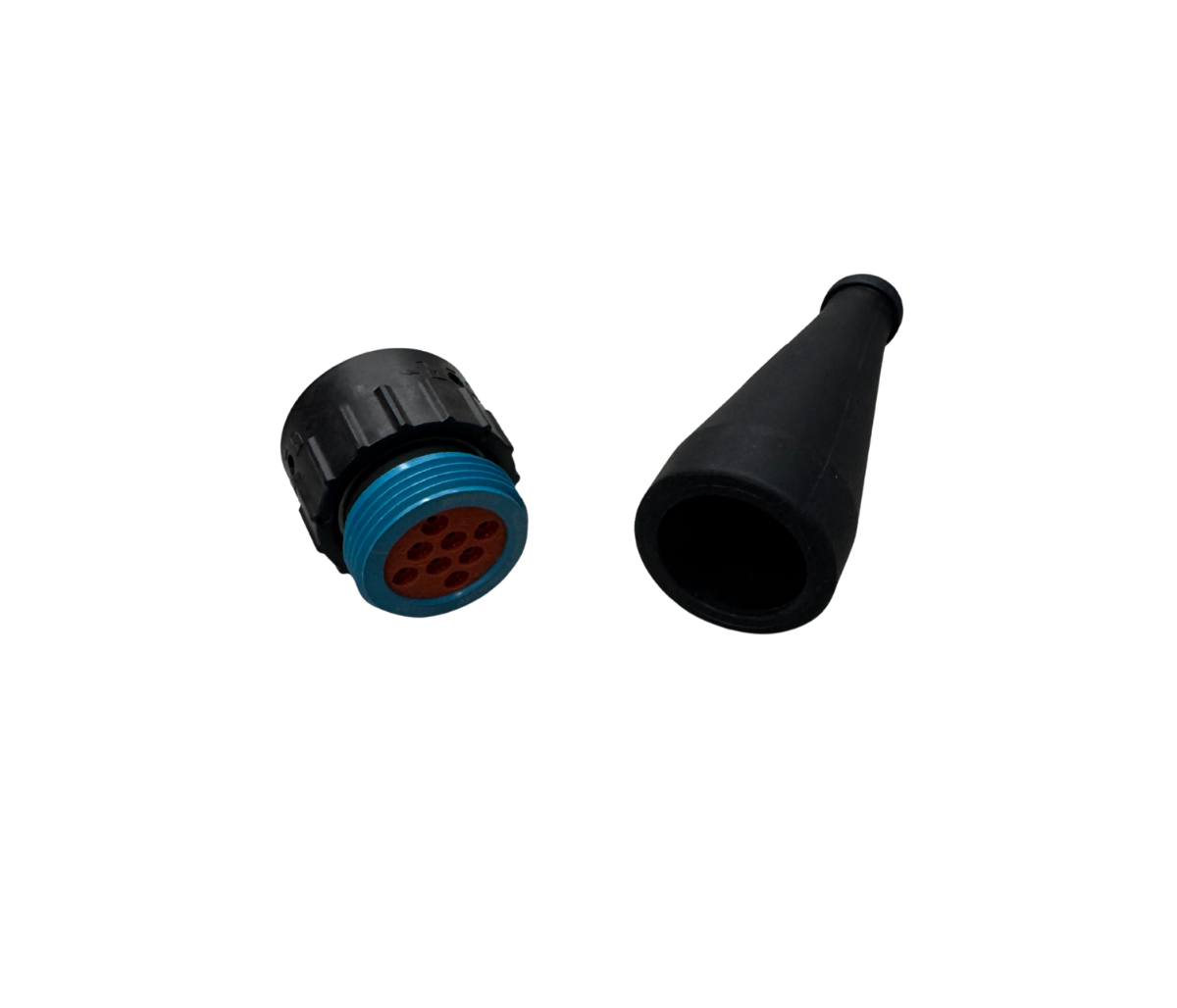 8 Pin Female Deutsch-Style Plug and Boot