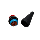 23 Pin Male Deutsch-Style Plug and Boot