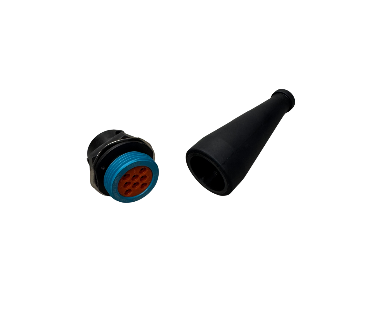 8 Pin Male Deutsch-Style Plug and Boot