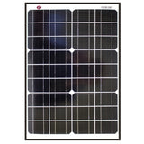 20 Watt, 12V Single Cell Monocrystalline Solar Panel