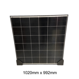 KT Solar 200 Watt 12v Single Cell Mono-Crystalline Solar Panel (1020x992x35mm)