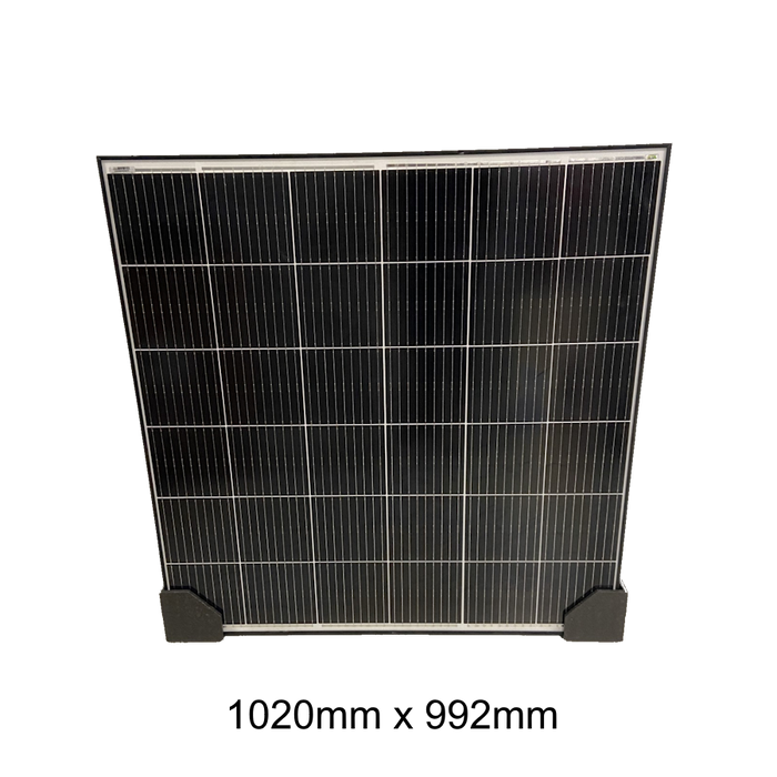 KT Solar 200 Watt 12v Single Cell Mono-Crystalline Solar Panel (1020x992x35mm)