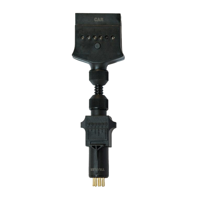 Adaptor 7 Pin, Flat Socket to 7 Pin Small Plug