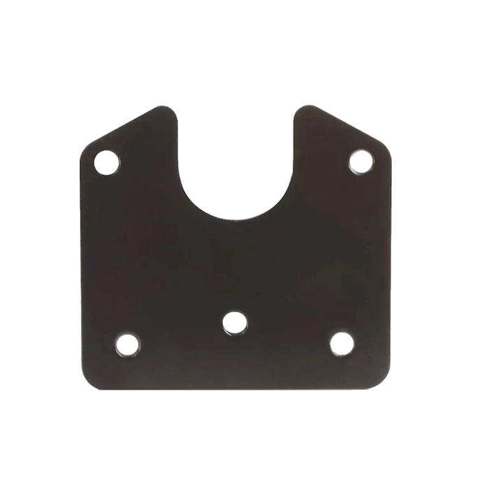 Flat Mounting Bracket — Small Round Metal Trailer Socket