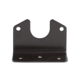 Angled Mounting Bracket — Small Round Metal Trailer Socket