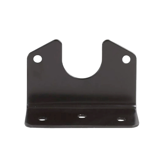 Angled Mounting Bracket — Small Round Metal Trailer Socket