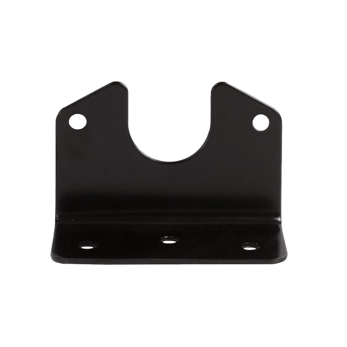 Angled Bracket for Small Round Metal Trailer Socket