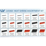 Dual WallHeatshrink Assortment Kit 300Pcs Red And Black L-50mm