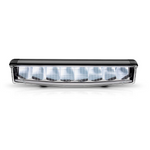 Car headlight on a white background