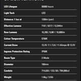 Lightforce BEAST 190 3-MODE LED DRIVING LIGHT Single