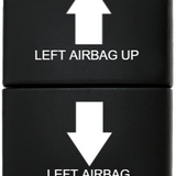 Lightforce Custom Toyota Small Left Airbag Up/ Airbag Down Momentary