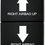 Lightforce Custom Toyota Small Right Airbag Up/ Airbag Down Momentary