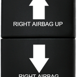 Lightforce Custom Toyota Small Right Airbag Up/ Airbag Down Momentary