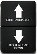 Lightforce Custom Toyota Small Right Airbag Up/ Airbag Down Momentary