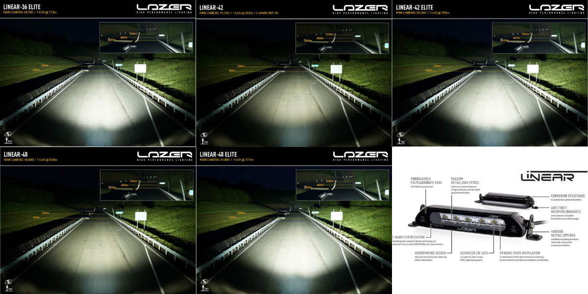 Lazerlamps Linear Light Bars