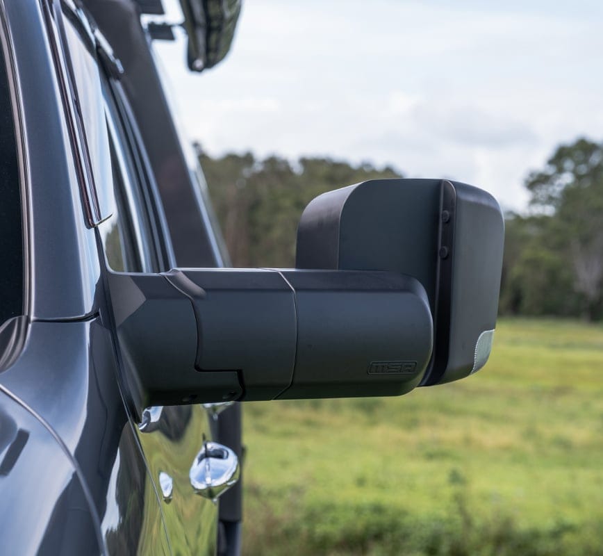 Landcruiser70-79 Series MSA POWER FOLD Towing Mirrors