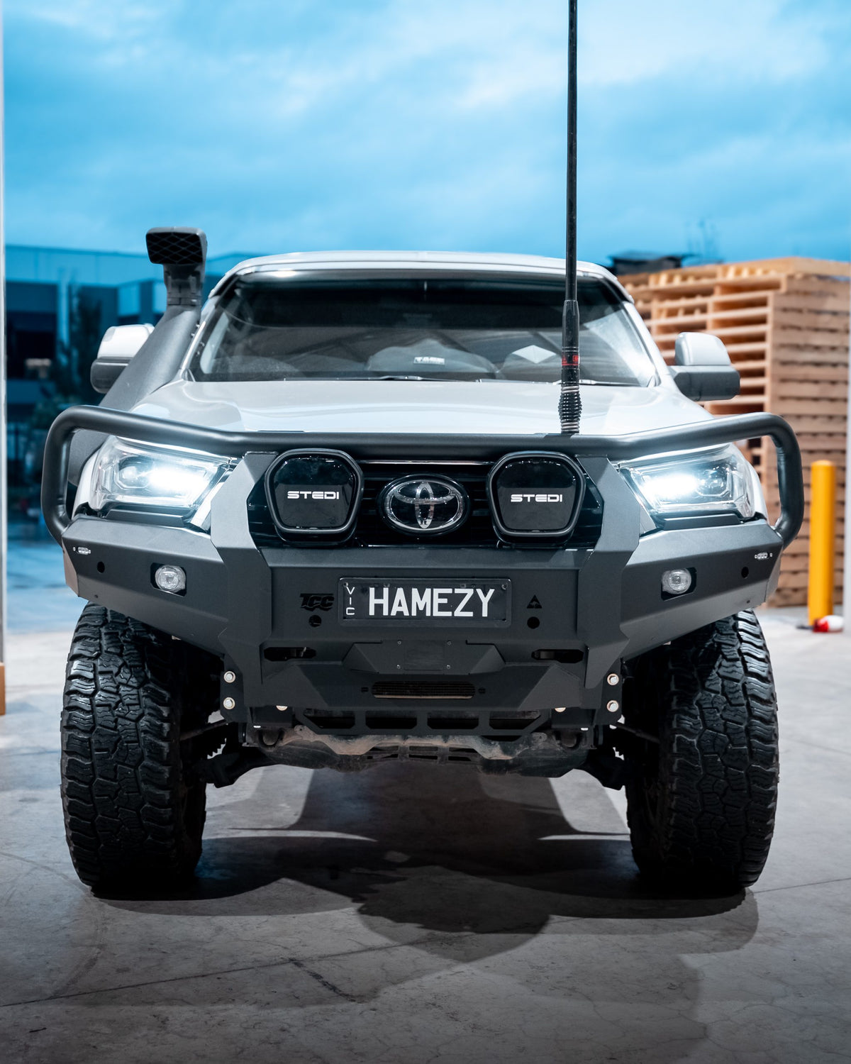 TCC Toyota N80 Hilux Bull Bar (2020 – 2025)