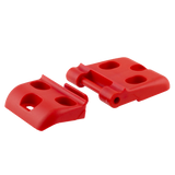 National Luna Fridge Removable red hinge, pair