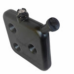 10L Black Wafer Fuel Tank for Diesel with Lockable Cap and Gauge