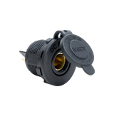 QVEE Merit style socket w/cover 12-24V