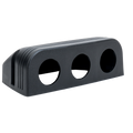 Qvee Triple Surface Panel Mount