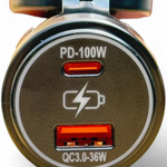 100W USB C 12-24V Socket