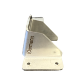 Toyota Landcruiser 78 series Troop Carrier Mulgo Roof Conversion Aerial mount stainless, 12 degree angle