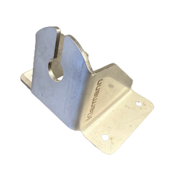 Toyota Landcruiser 78 series Troop Carrier Mulgo Roof Conversion Aerial mount stainless, 12 degree angle