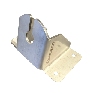 Toyota Landcruiser 78 series Troop Carrier Mulgo Roof Conversion Aerial mount stainless, 12 degree angle