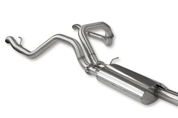 Torqit Single 3.5” Twin 3" Dual Cat Back Exhaust - Silverado 1500 LTZ 01/2020+ (2)