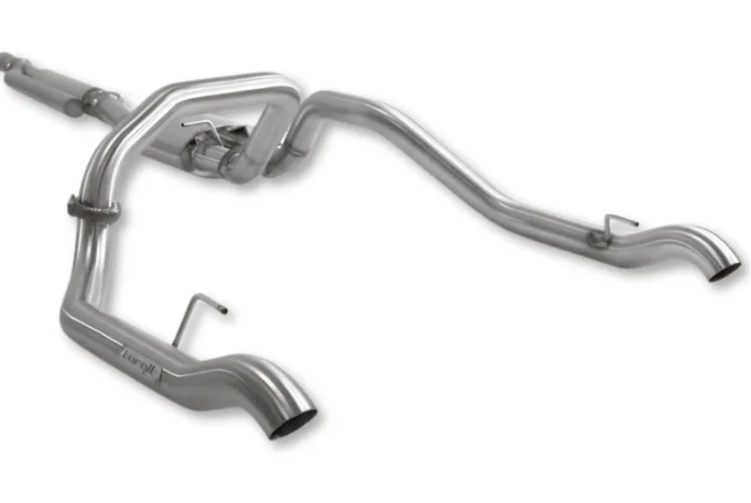 Torqit Single 3.5” Twin 3" Dual Cat Back Exhaust - Silverado 1500 LTZ 01/2020+ (3)