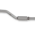 Car exhaust pipe on a white background