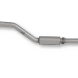 Car exhaust pipe on a white background