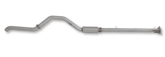 Car exhaust pipe on a white background