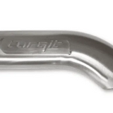 Metallic exhaust tip with 'Culprit' branding on a white background