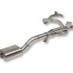 Car exhaust system on a white background
