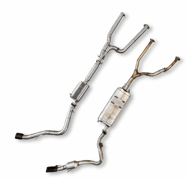 Torqit 3″ CAT Back Performance EXHAUST Toyota Tundra 3.5L V6 Petrol